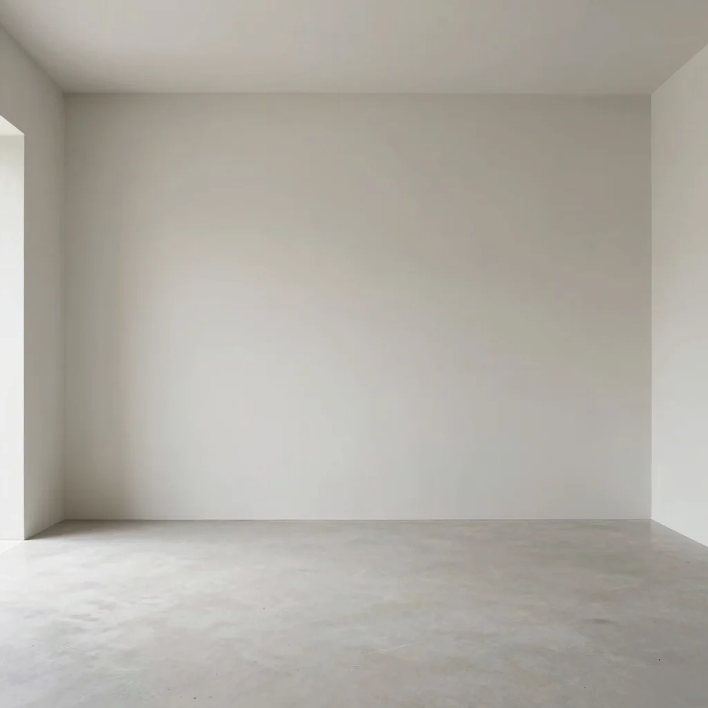 Minimalist editorial photography of an ephemeral architectural in