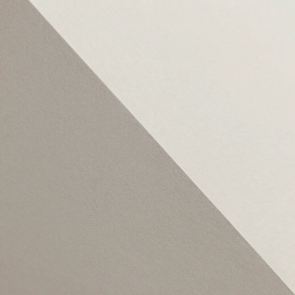 Minimalist editorial photography of a finely printed graphic piec