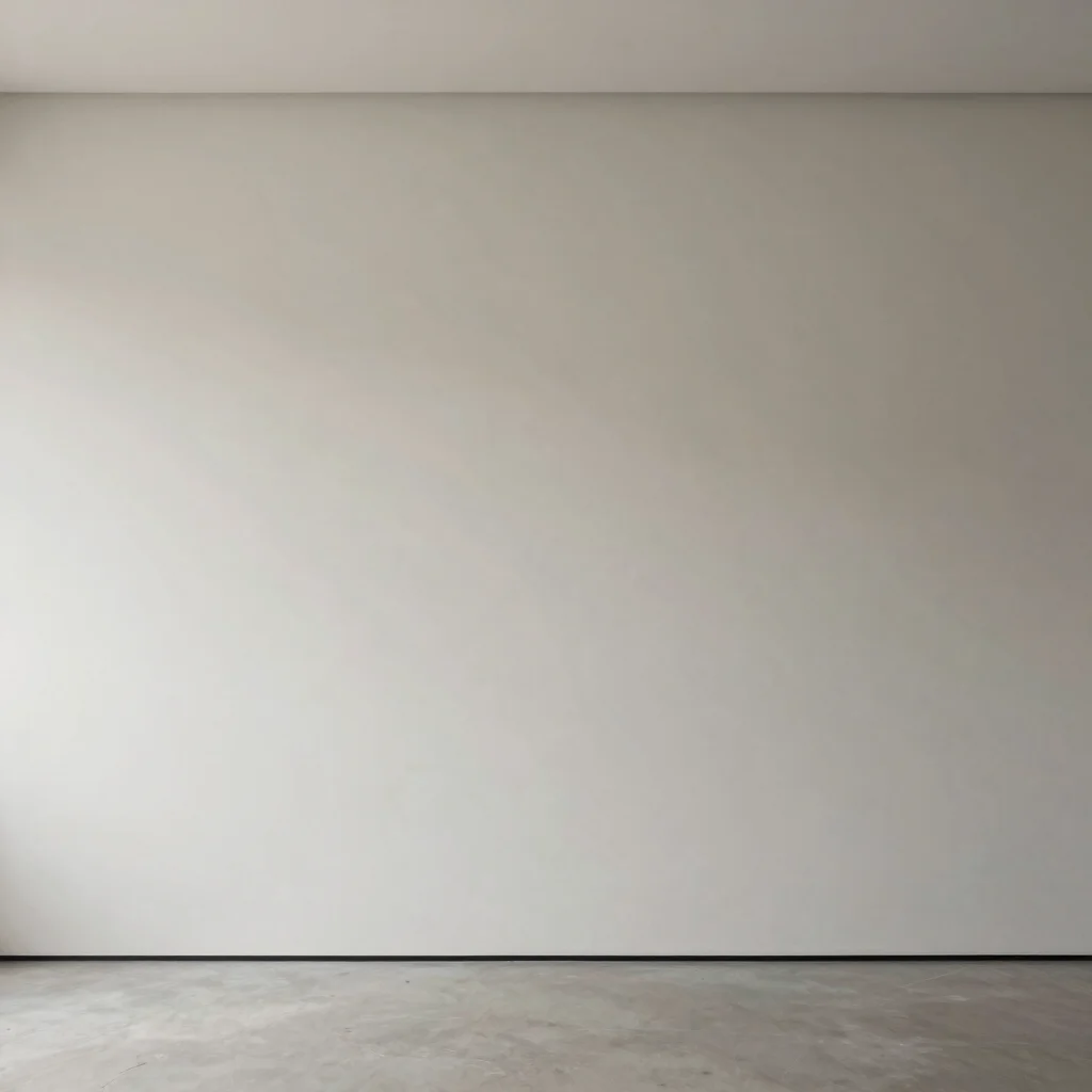 Minimalist editorial photography of a contemporary interior space